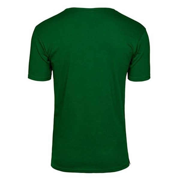 Tee Jays herr Interlock kortärmad T-shirt 2XL Forest Green Forest Green 2XL