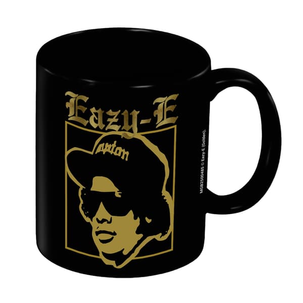 Eazy-E Face 325ml Mugg En Storlek Svart Black One Size