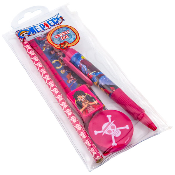 One Piece-figurer brevpapper set en storlek flerfärgad Multicoloured One Size