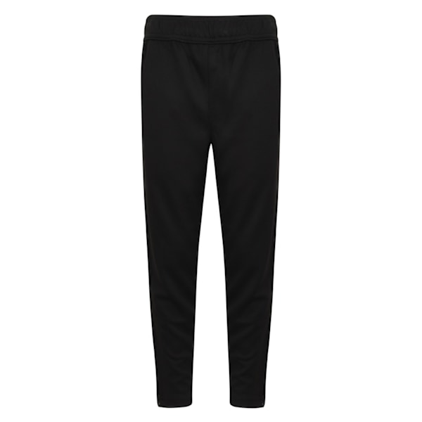 Finden & Hales Stickade Träningsoverallsbyxor för Pojkar 11/1 Black/Black 11/12 Years