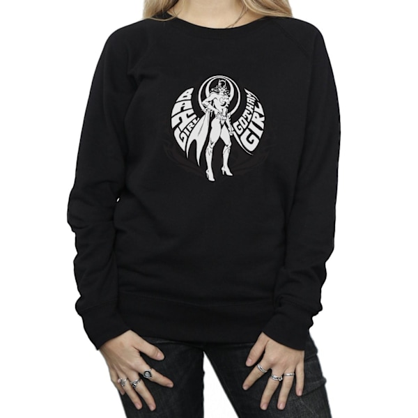 DC Comics Dam/Kvinnor Batgirl Gotham Girl Sweatshirt XL Svart Black XL