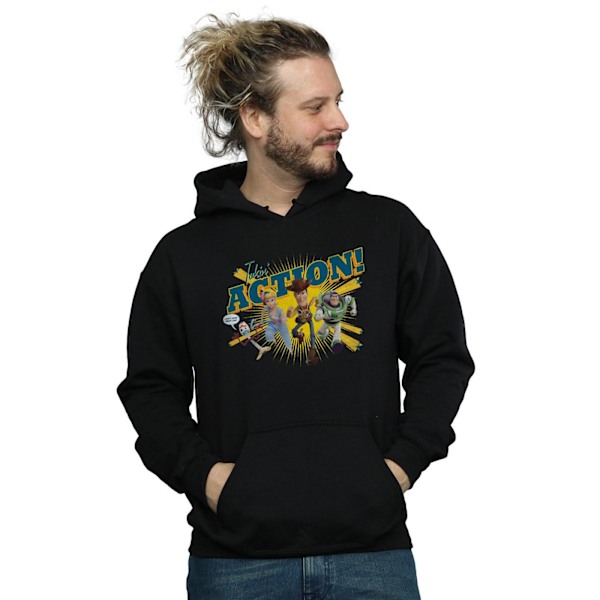 Disney Herr Toy Story 4 Takin´ Action Hoodie L Svart Black L