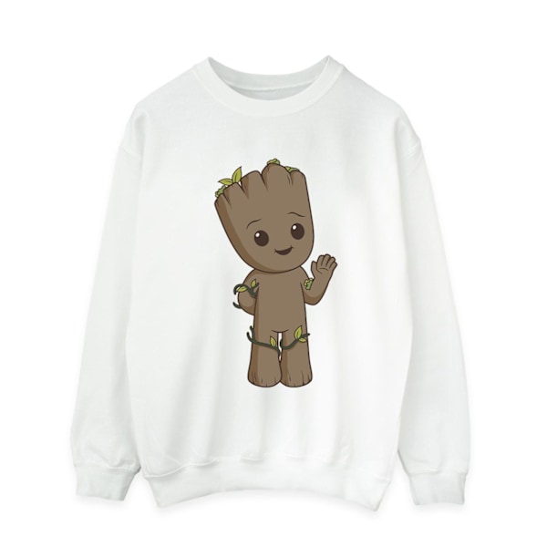 Marvel Mens I Am Groot Cute Groot Sweatshirt 4XL Vit White 4XL