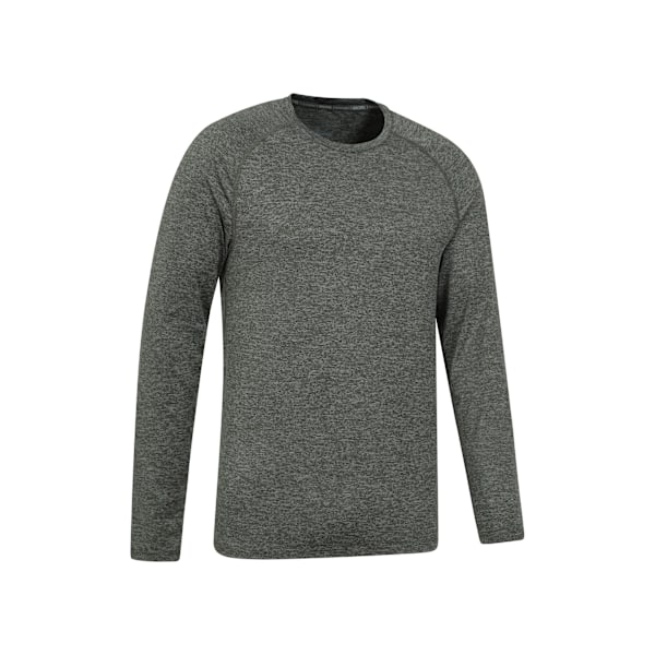 Mountain Warehouse Herr Stripe IsoCool Baslager Topp XS Grön Green XS