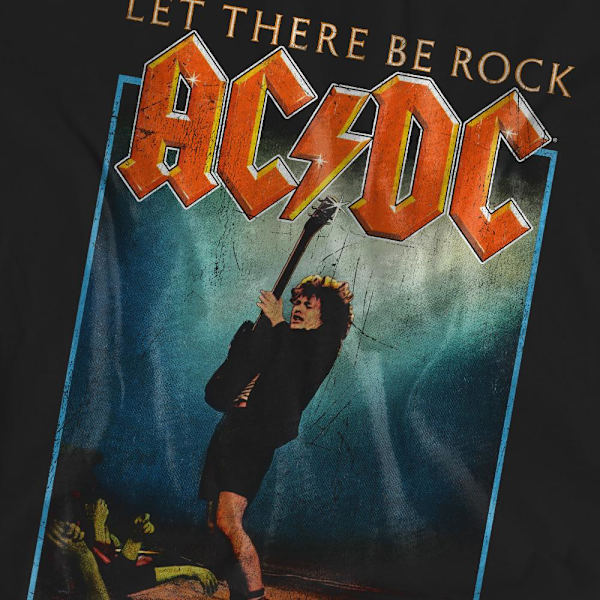AC/DC Unisex Vuxen Let There Be Rock T-Shirt M Svart Black M