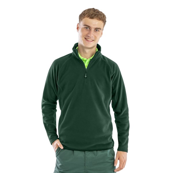 Result Äkta Återvunnen Unisex Vuxen Mikrofleece Topp L Skogsgrön Forest Green L