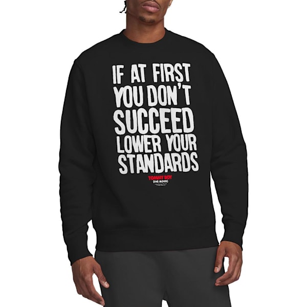 Tommy Boy Unisex Vuxen Lower Your Standards Sweatshirt L Svart Black L