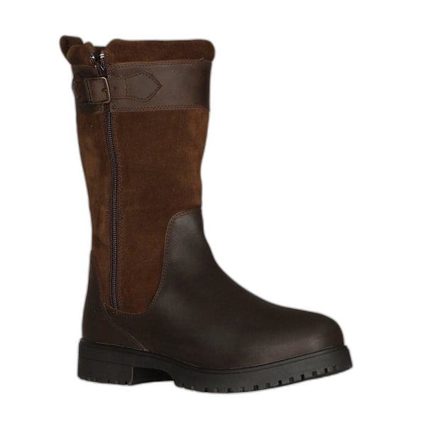 Moretta Dam/Dam Savona Läder Regular Country Boots 7 UK Brown 7 UK