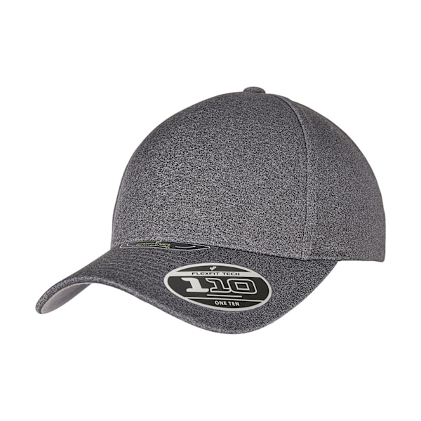 Flexfit Unisex Adult 110 Melange Unipanel Cap One Size Dark Gre Dark Grey One Size