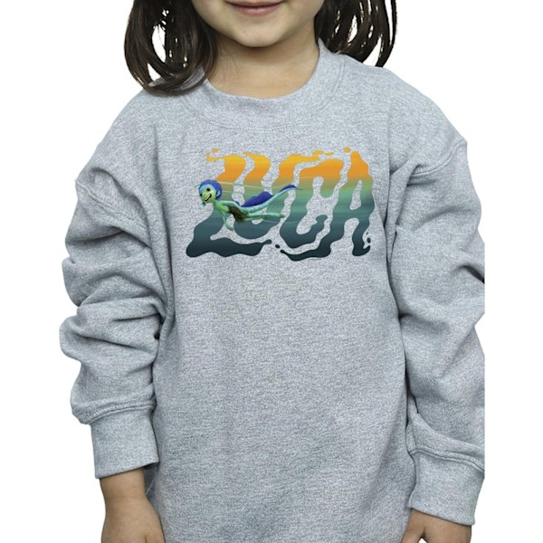Disney Girls Luca Badtröja 7-8 År Sports Grey Sports Grey 7-8 Years