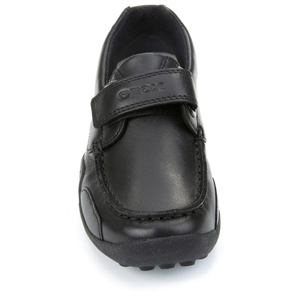 Geox Pojkar Snake Loafer Lackläder Mockasin Skolskor 1 U Black 1 UK