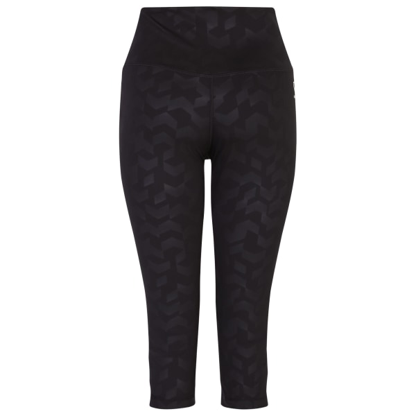 Dare 2B Dam/Dam Inflytelserik Chevron 3/4 Leggings 20 UK Bl Black 20 UK