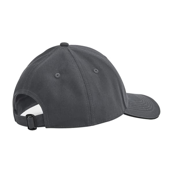 Beechfield Classic 6 Panel Organic Cotton Sandwich Peak Cap One Graphite Grey/Black One Size
