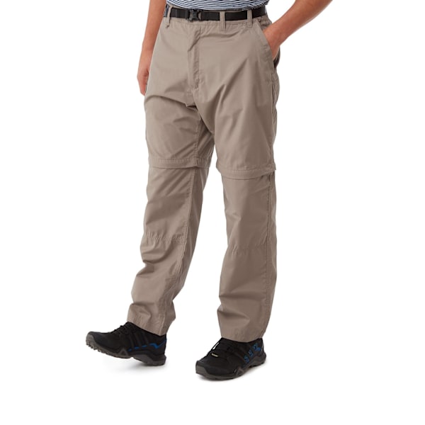 Craghoppers Mens Kiwi Convertible Trousers 30L Taupe Taupe 30L