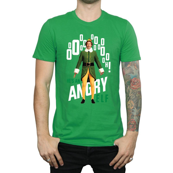 Elf Herr Angry Elf T-shirt S Irländsk Grön Irish Green S