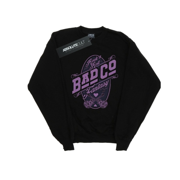 Bad Company Dam/Damer Rock N Roll Fantasy Sweatshirt L Svart Black L
