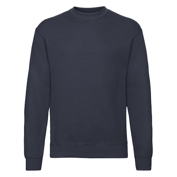 Fruit of the Loom Mens Classic 80/20 Set-in Sweatshirt 4XL Deep Deep Navy 4XL