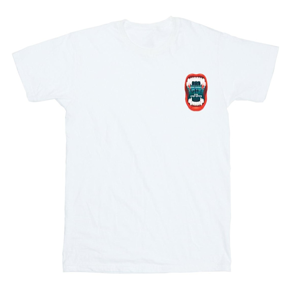 The Lost Boys Herr T-shirt med ficka med tänder XXL Vit White XXL