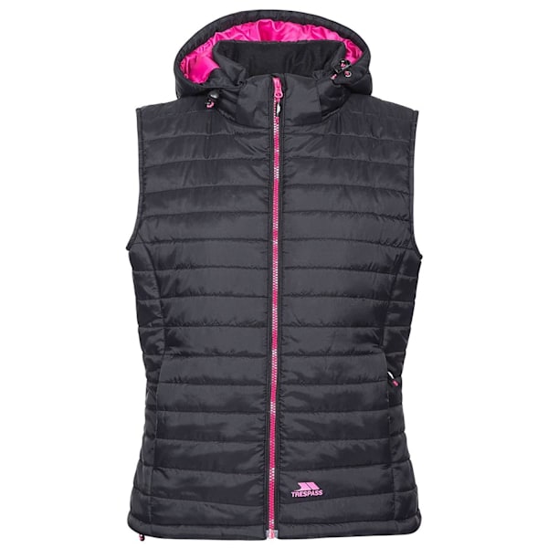 Trespass Womens/Ladies Aretha Casual Gilet XL Svart Black XL