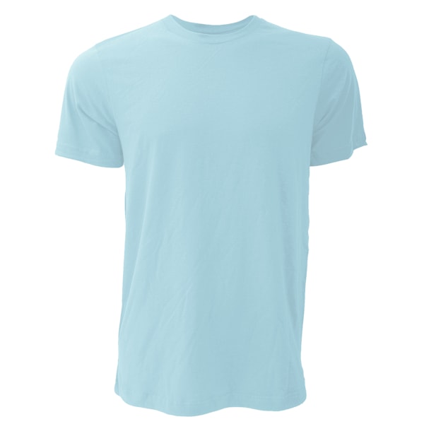 Canvas Unisex Jersey Crew Neck T-Shirt / Herr T-shirt med korta ärmar Heather Ice Blue XL