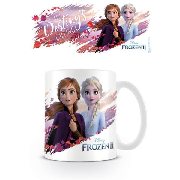 Frozen II Destiny Is Calling Mug En Storlek Flerfärgad Multicoloured One Size
