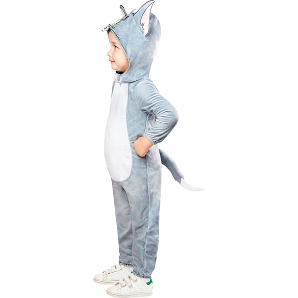 Tom och Jerry Barn/Kids Tom Kostym 2-3 år Grå/Vit/Svart Grey/White/Black 2-3 Years