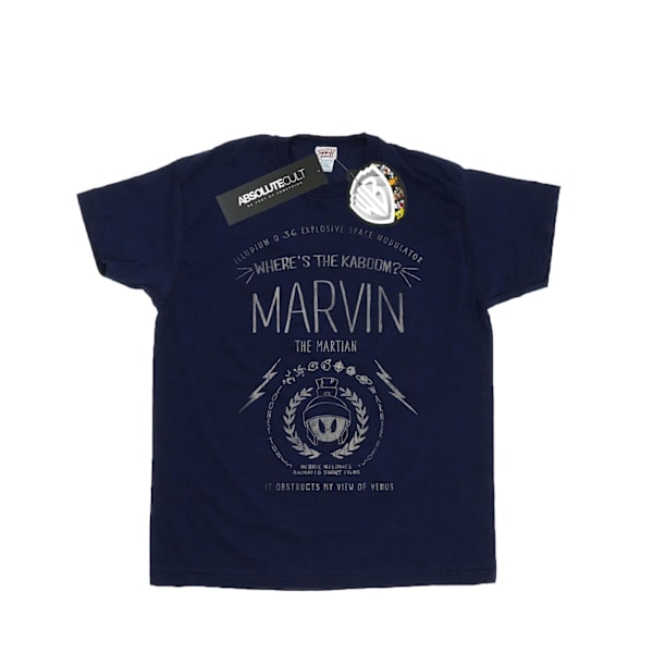 Looney Tunes Dam/Damer Marvin The Martian Where´s The Kaboo Navy Blue 3XL