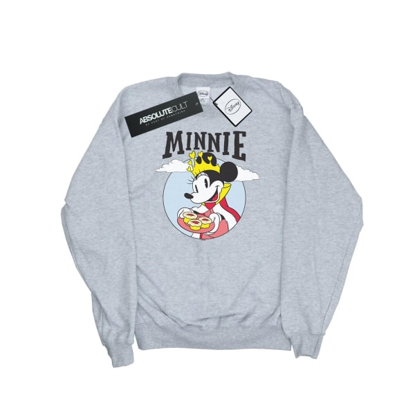 Disney Boys Minnie Mouse Queen Sweatshirt 7-8 år Sports Grey Sports Grey 7-8 Years