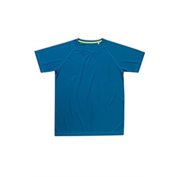 Stedman Mens Active Raglan Mesh T-shirt L King Blue King Blue L