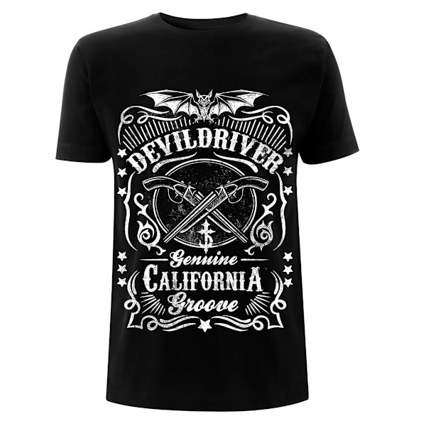 DevilDriver Unisex Sawed Off Baktryck Bomull T-shirt M Black M