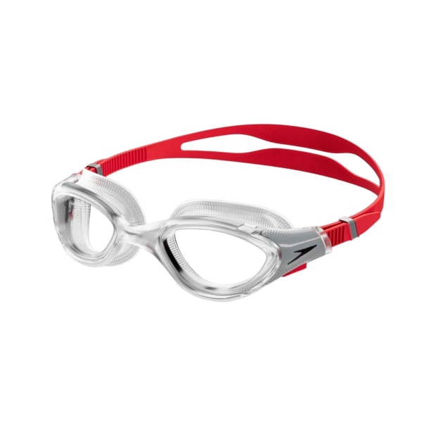 Speedo Unisex Adult 2.0 Biofuse Simglasögon One Size Clear Clear/Red One Size