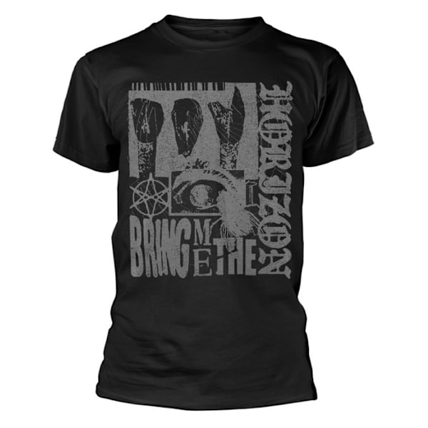 Bring Me The Horizon Unisex Adult Bug Bomull T-shirt S Svart Black S