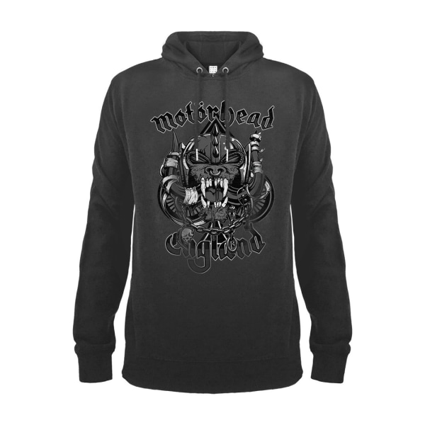 Förstärkt Unisex Adult Snaggeltooth Crest Motorhead Hoodie S Sl Slate Grey S