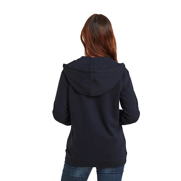TOG24 Dam/Kvinnor Mia Full Zip Hoodie 12 UK Mörk Indigo Dark Indigo 12 UK
