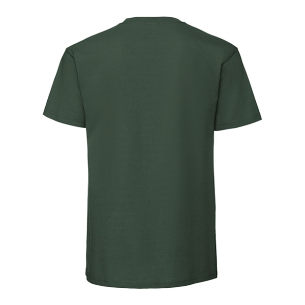 Fruit Of The Loom Mens Iconic Premium Ringspun Cotton T-Shirt X Bottle Green XL