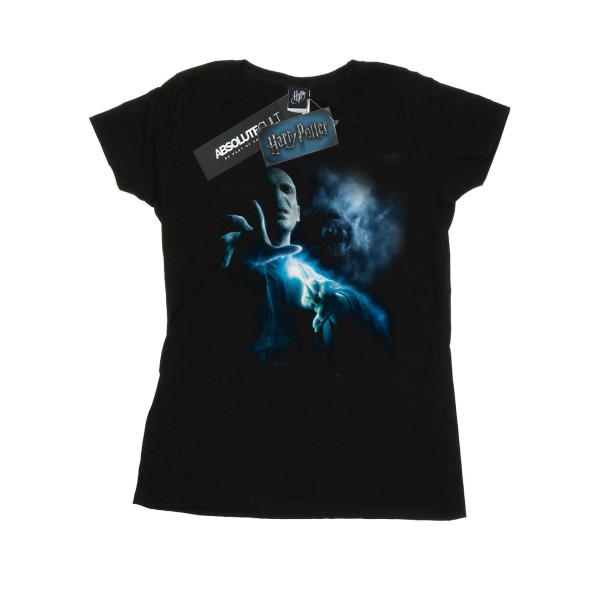 Harry Potter Dam/Kvinnor Voldemort Skugga Bomull T-shirt S Svart Black S