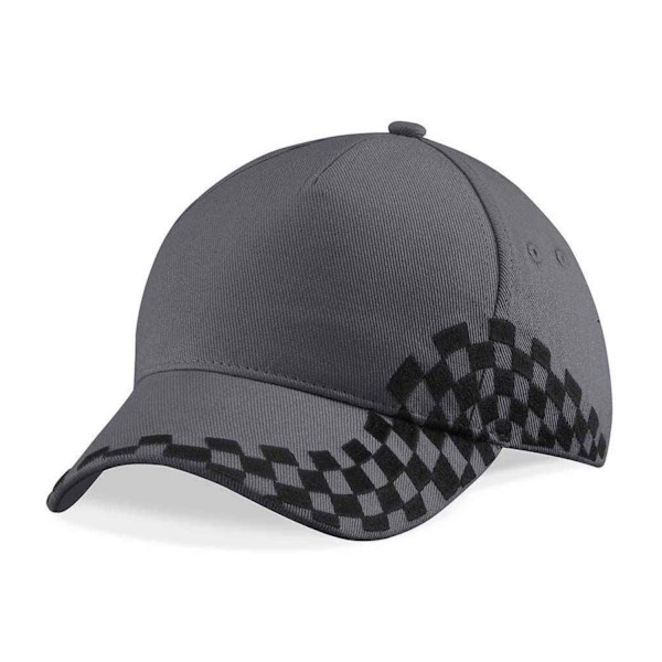 Beechfield Unisex Grand Prix Baseballkeps i en storlek, grafitgrå Graphite Grey One Size