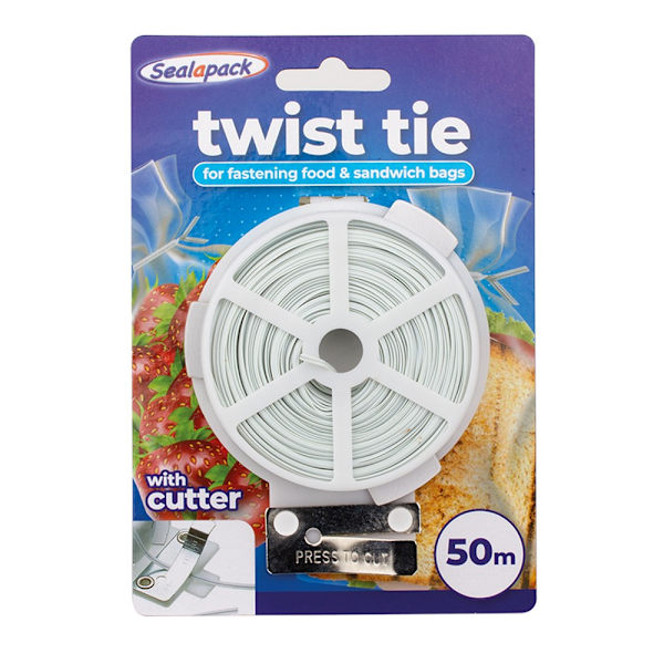 Sealapack Twist Tie 50m One Size One Colour One Colour One Size