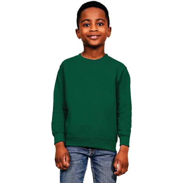 Casual Classics Barn/Barn Blended Ringspun Bomull Sweatshirt Forest Green 9-11 Years