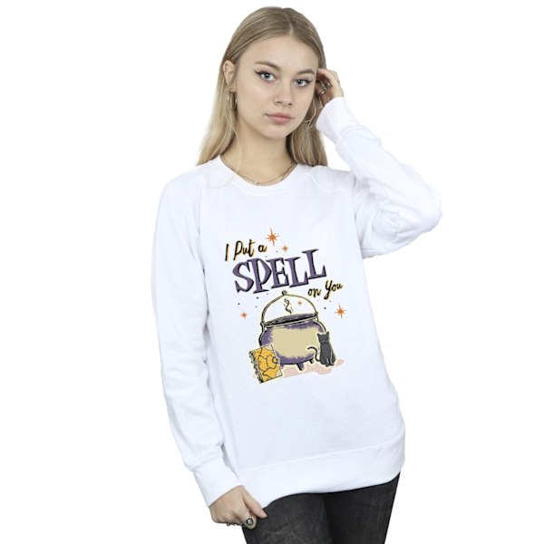 Disney Dam/Kvinnor Hocus Pocus Spell On You Sweatshirt S Vit White S