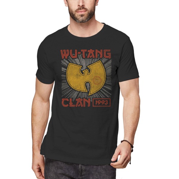 Wu-Tang Clan Unisex Adult Tour ´93 T-shirt XXL Svart Black XXL