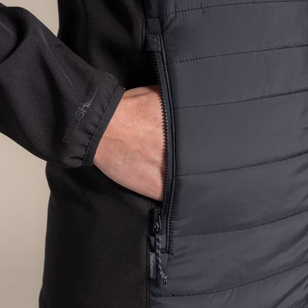 Craghoppers Dam Expert Compresslite Hybridjacka 14 Black 14 UK