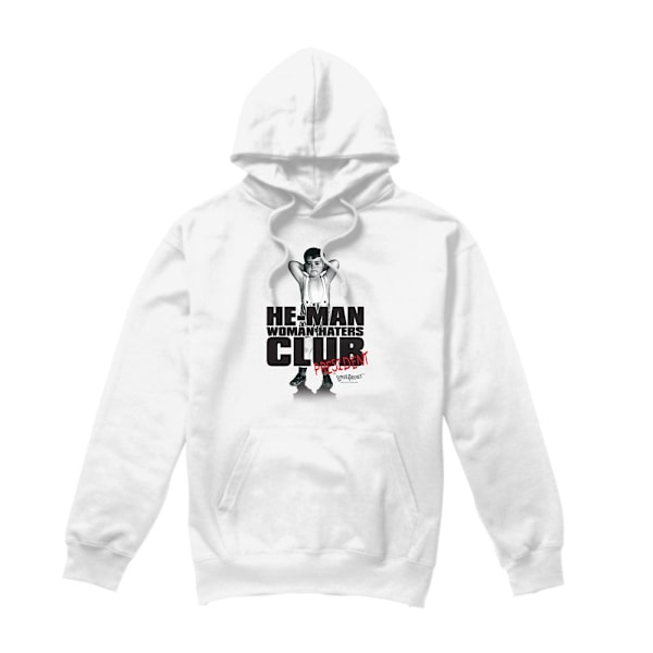 The Little Rascals Herrklubb President Hoodie XXL Vit White XXL