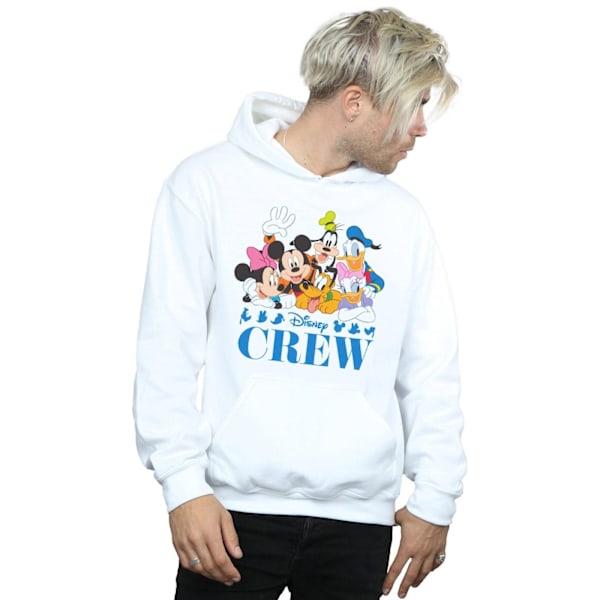 Disney Herr Mickey Mouse Disney Friends Hoodie 5XL Vit White 5XL