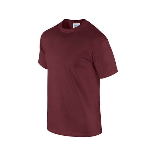 Gildan Herr Ultra Cotton T-Shirt S Vinröd Maroon S