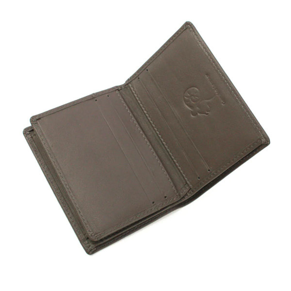 Eastern Counties Leather Unisex Dylan Bi-Fold Läderbil Taupe One Size