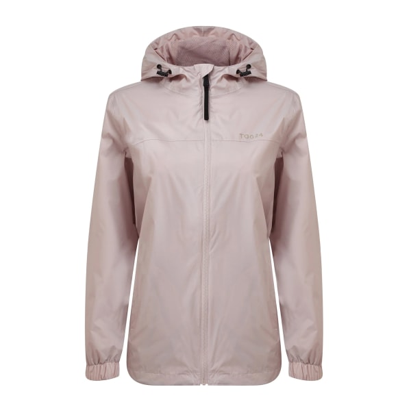 TOG24 Dam/Dam Craven Milatex Waterproof Jacket 20 UK Chal Chalk Pink 20 UK