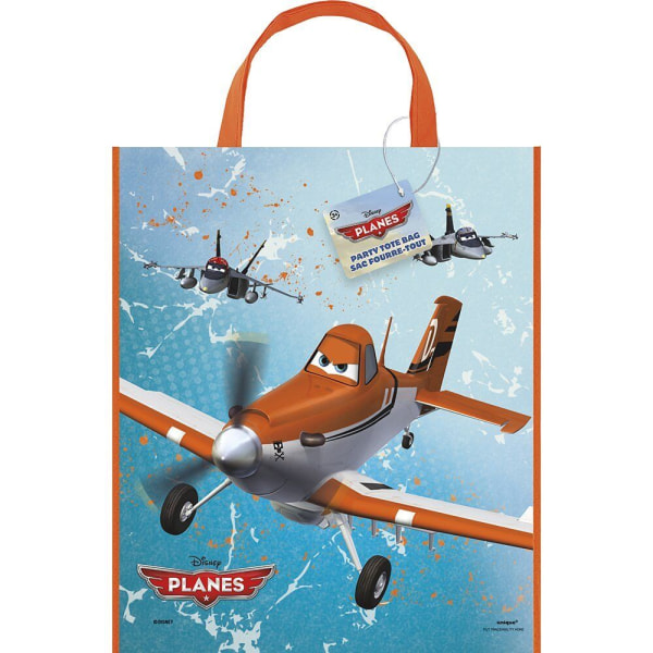 Disney Planes Characters Tygpåse i plast One Size Blå/Orange Blue/Orange One Size
