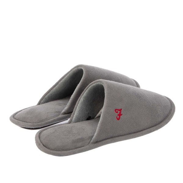 Farah Unisex Vuxen Cullinan Tofflor 11 UK-12 UK Grå Grey 11 UK-12 UK
