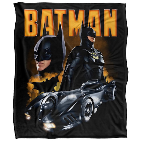 The Flash Pose Batman Filt En Storlek Flerfärgad Multicoloured One Size